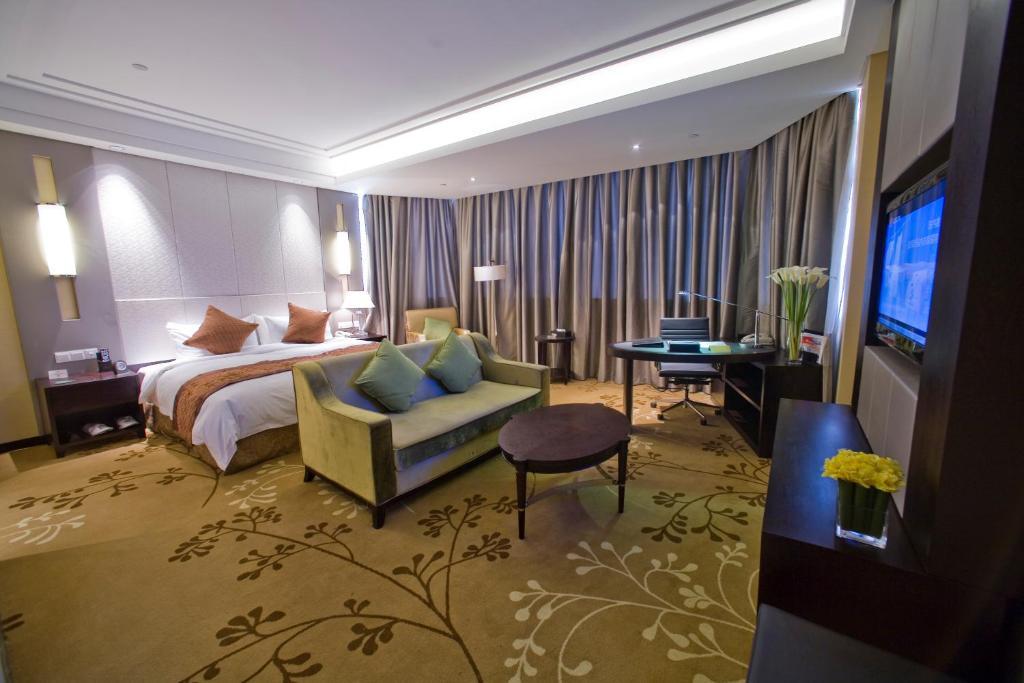 Ondine International Hotel Zhenjiang  Oda fotoğraf